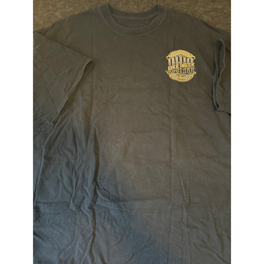 Ohio Bike Week 2018 Black T Shirt Mens Motorcycle Rally Event Tee 2XL